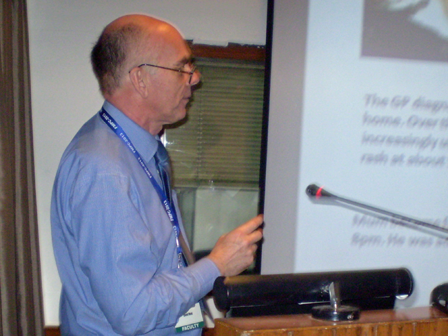 Prof. David Mant in SAPCRN workshop