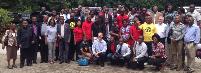 June 2015 - with Participants at the historic first Afriwon preconference, held in Accra in Ghana