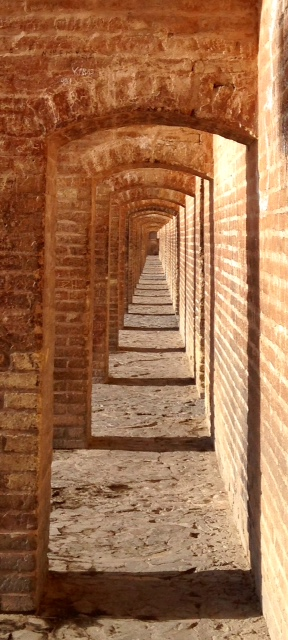 Aspect of the Bridge of 30 arches in Isfahan