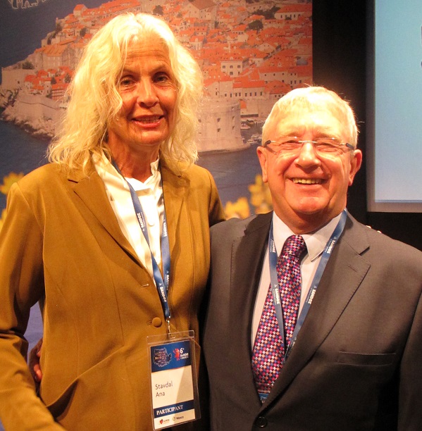Seen at the WONCA rural conference in Dubrovnik, Croatia in 2015 with current president-elect, Anna Stavdal.