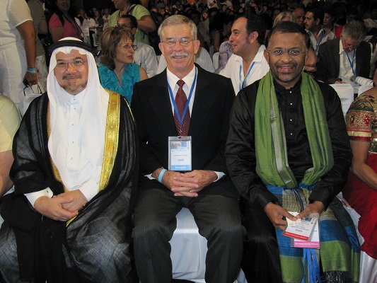 In Cancun 2010, WONCA Executive members Nabil Al Kurashi (Saudi Arabia), Wesley Schmidt (Paraguay) and Preethi Wijegoonewardene (Sri Lanka)