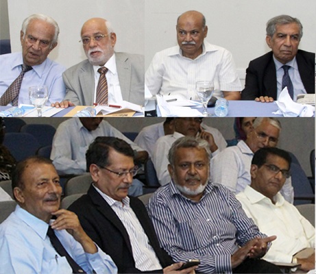 Pakistani colleagues at a Family Doctor Day presentation in 2012 - great photo collage
