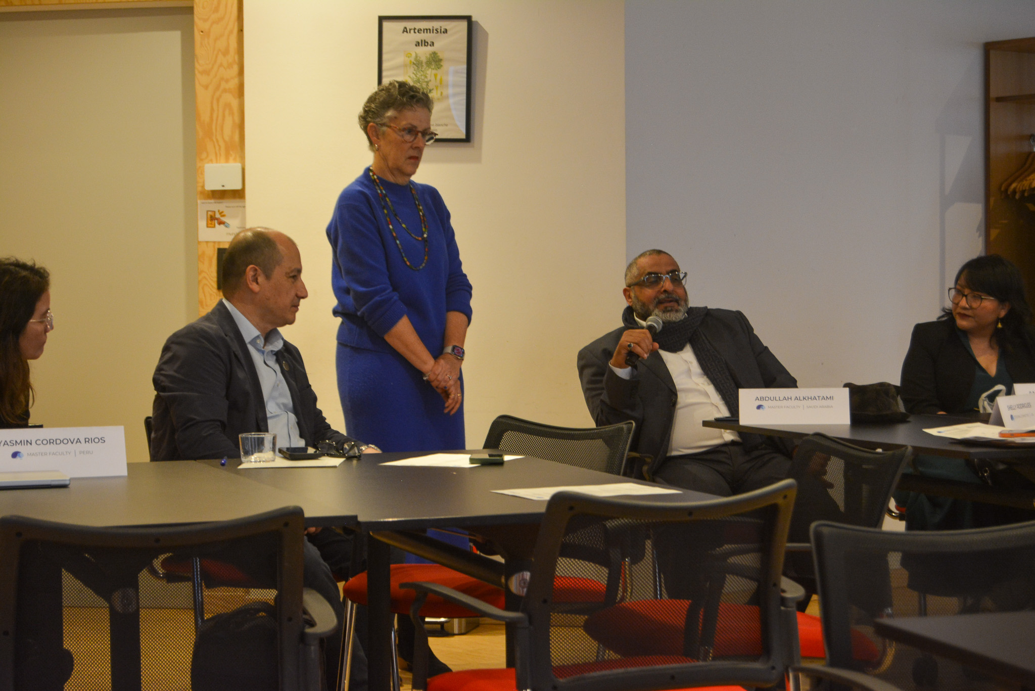 Dr Steve Mowle, Dr Mary Ales, and Dr Abdullah AlKhathami