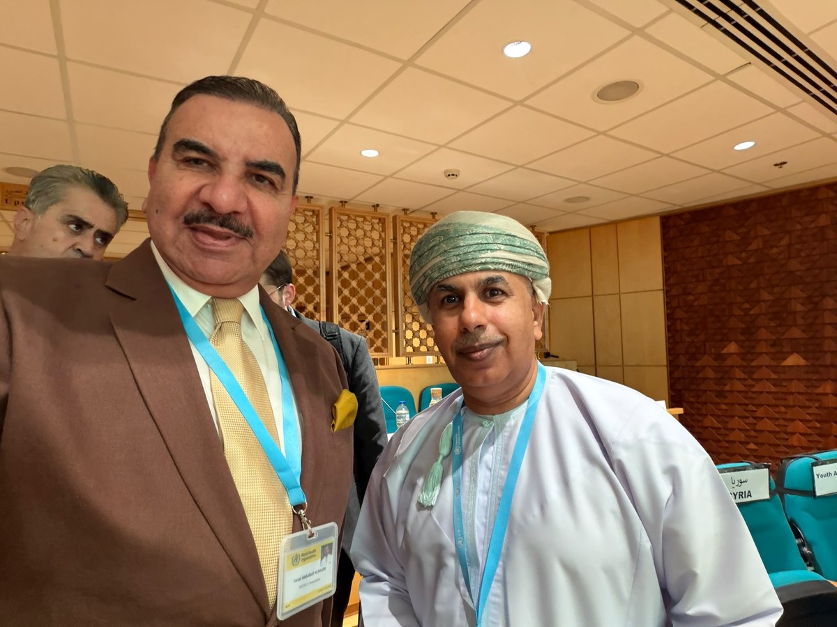 Prof Dr Faisal A. Alnaser with Dr Hilal bin Ali Al Sabti, Minister of Health of Oman