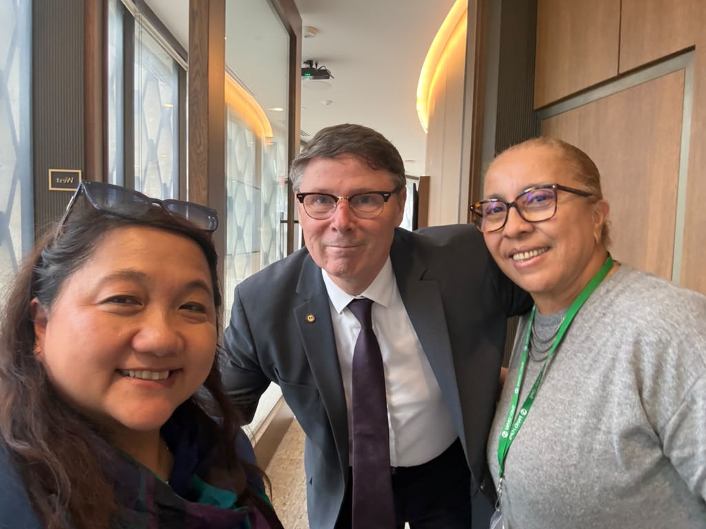 Dr Kim Yu, Dr James Fitzgerald and Dr Dora Patricia Bernal Ocampo