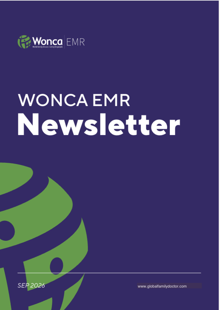 WONCA EMR Newsletter – September 2026 cover