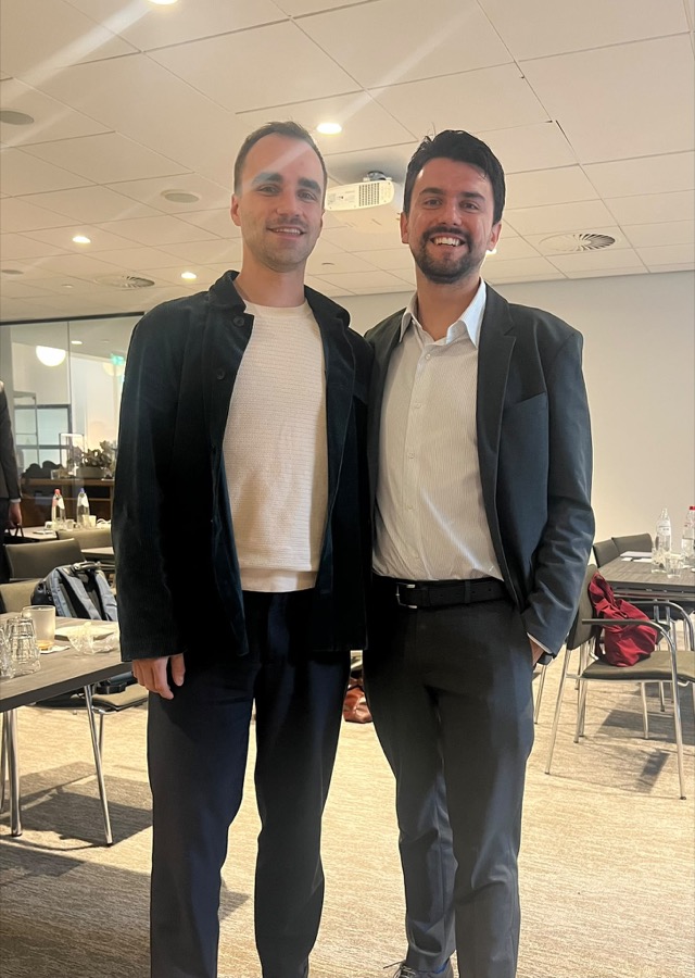 Jan Lubomski and Pablo Estrella-Porter